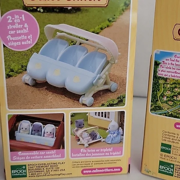 Calico Critters Persian Cat Family Bundle Set - Picture 9 of 10